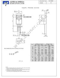 AOTF404 Datasheet Cover