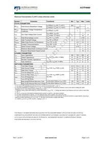 AOTF4N90 Datasheet Page 2