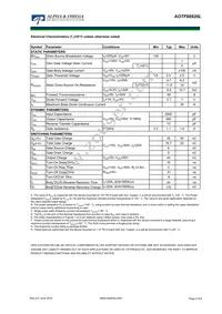 AOTF66920L Datasheet Page 2