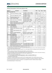 AOWF4S60 Datasheet Page 2