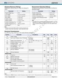 AOZ1010AI_5 Datasheet Page 3