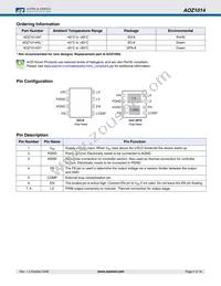 AOZ1014DIL_001#A Datasheet Page 2