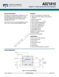 AOZ1015AI Datasheet Cover