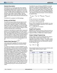 AOZ1015AI Datasheet Page 7