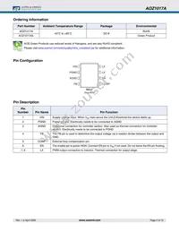 AOZ1017AI Datasheet Page 2