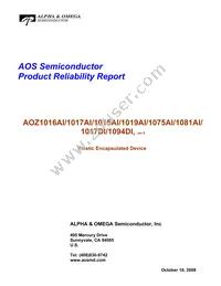 AOZ1017HAI Datasheet Page 22