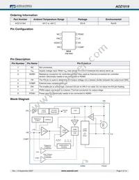 AOZ1019AI Datasheet Page 2