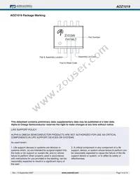 AOZ1019AI Datasheet Page 14