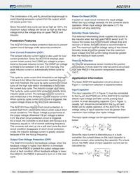 AOZ1019AIL Datasheet Page 7