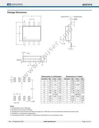 AOZ1019AIL Datasheet Page 12