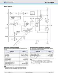 AOZ1022DI-01 Datasheet Page 3