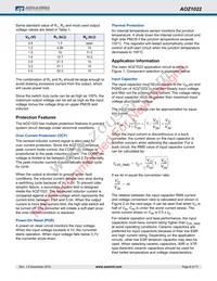 AOZ1022DI-5L Datasheet Page 8