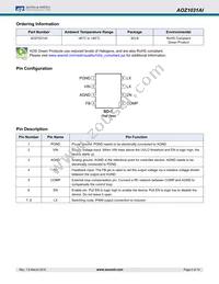 AOZ1031AI_3#A Datasheet Page 2