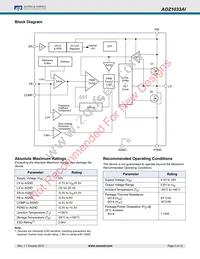 AOZ1033AI_2#A Datasheet Page 3