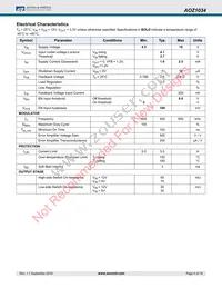 AOZ1034PI Datasheet Page 4