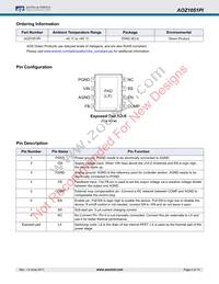 AOZ1051PI-2 Datasheet Page 2