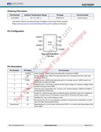 AOZ1052PI Datasheet Page 2