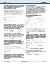 AOZ1083CI Datasheet Page 8