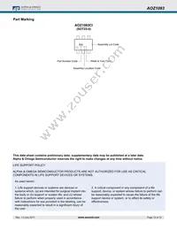 AOZ1083CI Datasheet Page 12