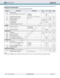 AOZ1210AI Datasheet Page 4