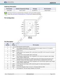 AOZ1214DI Datasheet Page 2