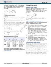 AOZ1214DI Datasheet Page 11