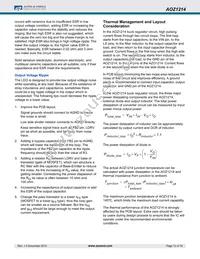 AOZ1214DI Datasheet Page 12