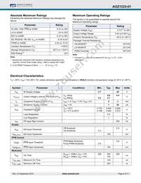 AOZ1233QI-01_2 Datasheet Page 5