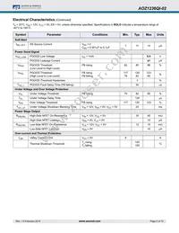 AOZ1236QI-02 Datasheet Page 5