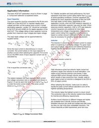 AOZ1237QI-02 Datasheet Page 10