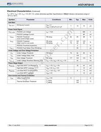 AOZ1267QI-02 Datasheet Page 5