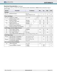 AOZ1268QI-01 Datasheet Page 5