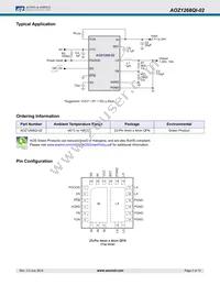 AOZ1268QI-02 Datasheet Page 2