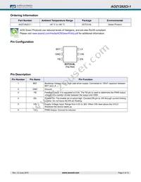 AOZ1282CI-1 Datasheet Page 2