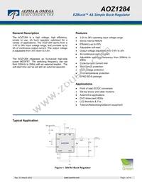 AOZ1284PI-1_2 Datasheet Cover