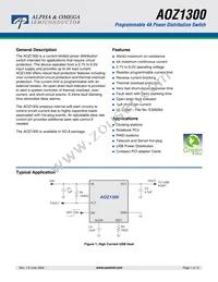 AOZ1300AI Datasheet Cover