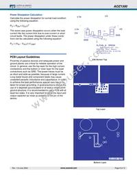 AOZ1300AI Datasheet Page 9