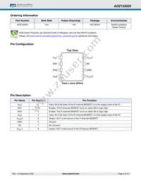 AOZ1325DI Datasheet Page 2