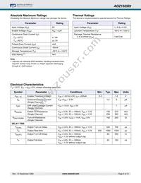AOZ1325DI Datasheet Page 3