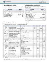 AOZ1327DI-01 Datasheet Page 3