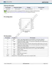 AOZ1331DI Datasheet Page 2