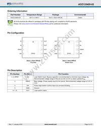 AOZ1334DI-02 Datasheet Page 2