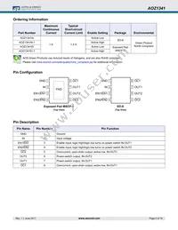 AOZ1341AI Datasheet Page 2