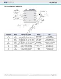 AOZ1363DI Datasheet Page 9