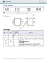 AOZ1905FIL Datasheet Page 2