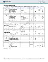 AOZ1905FIL Datasheet Page 4