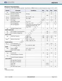 AOZ1915DI Datasheet Page 4