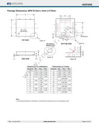 AOZ1935QI Datasheet Page 13