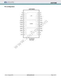 AOZ1960DI Datasheet Page 3