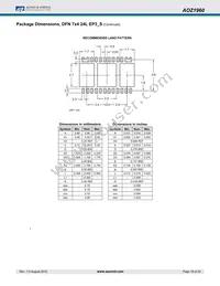 AOZ1960DI Datasheet Page 18